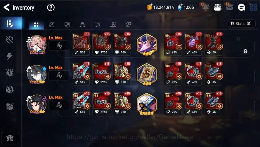 Epic Seven Accounts GLOBAL|UnVerif|6 ML(LOTScales,RoLight,Zio,BMHaste, image 16