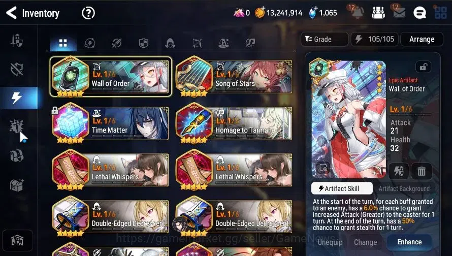 Epic Seven Accounts GLOBAL|UnVerif|6 ML(LOTScales,RoLight,Zio,BMHaste, image 18