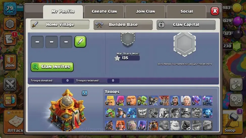 Clash of Clans Accounts Global | TH 16-BH 4 | LVL 79 | HH 8 | AQ 41 ,MP 16 image 1