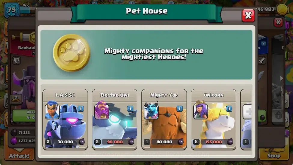 Clash of Clans Accounts Global | TH 16-BH 4 | LVL 79 | HH 8 | AQ 41 ,MP 16 image 9