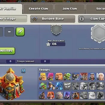 Clash of Clans High-End Global | TH 16-BH 4 | LVL 79 | HH 8 | AQ 41 ,MP 16 image 1