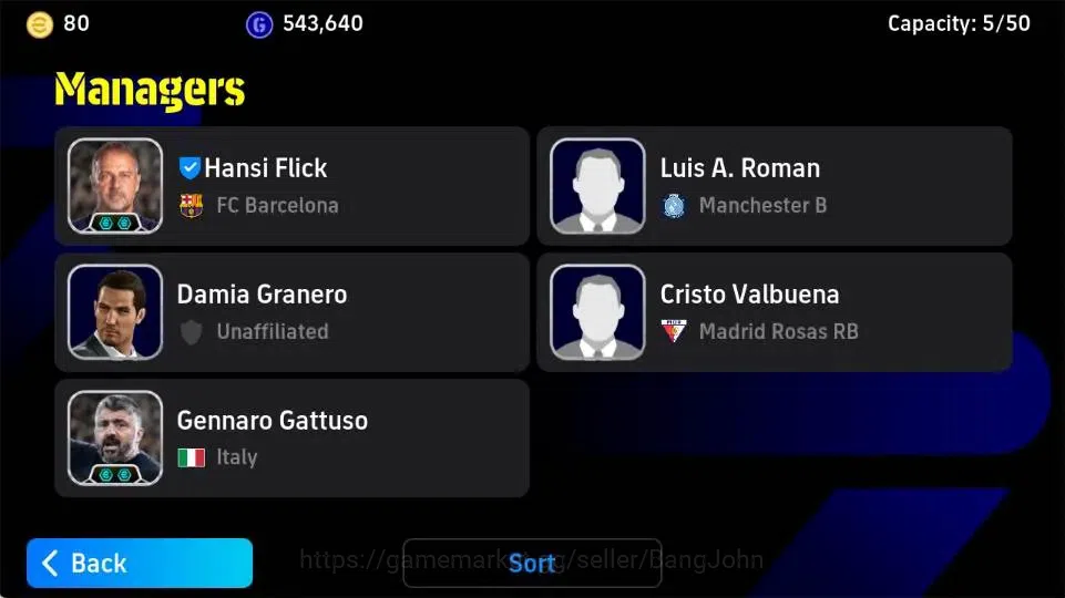 eFootball Accounts Android|PW 3192|Zlatan Ibrahimovic Epic,Johan Cruy image 4