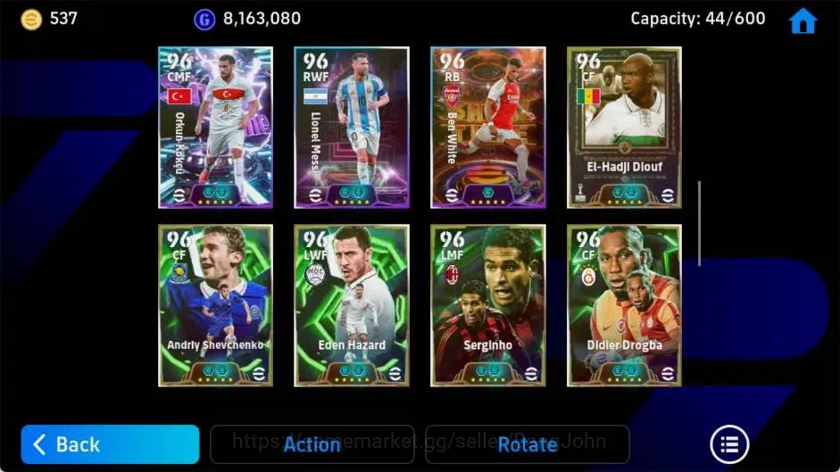 eFootball Accounts Android|PW 3192 |Cannavaro Epic, Leonardo Bonucci  image 4