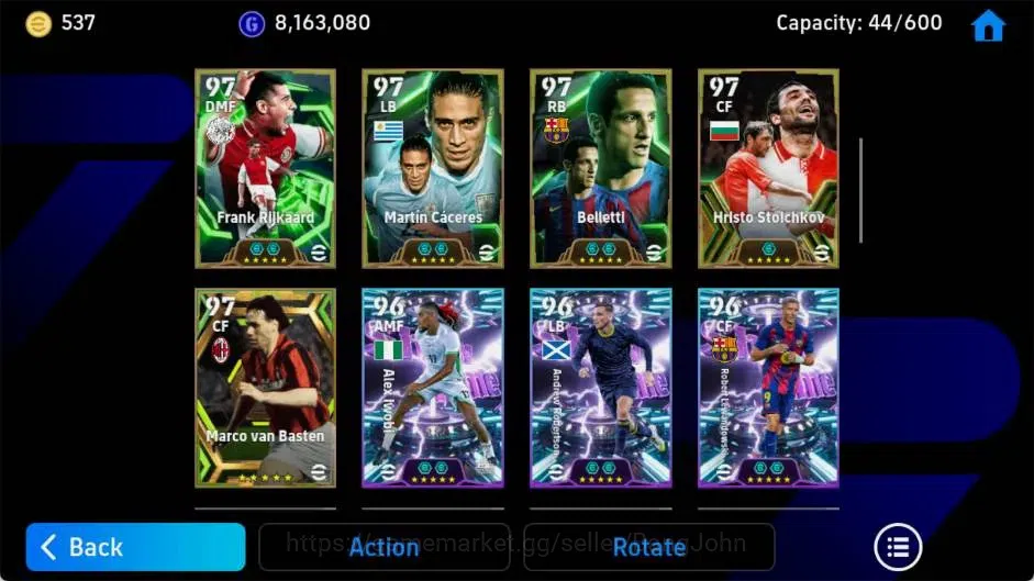 eFootball Accounts Android|PW 3192 |Cannavaro Epic, Leonardo Bonucci  image 5