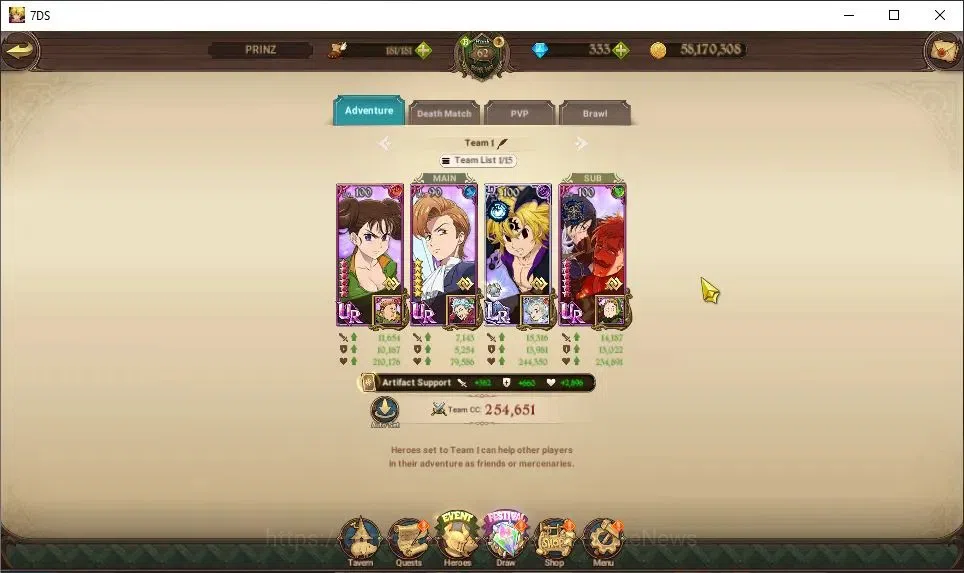 The Seven Deadly Sins: Grand Cross Accounts Global|3M CC|333 DM+62 LS|4 LR+8 UR|H Gowther,Lill image 7