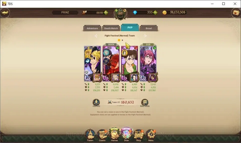 The Seven Deadly Sins: Grand Cross Accounts Global|3M CC|333 DM+62 LS|4 LR+8 UR|H Gowther,Lill image 8
