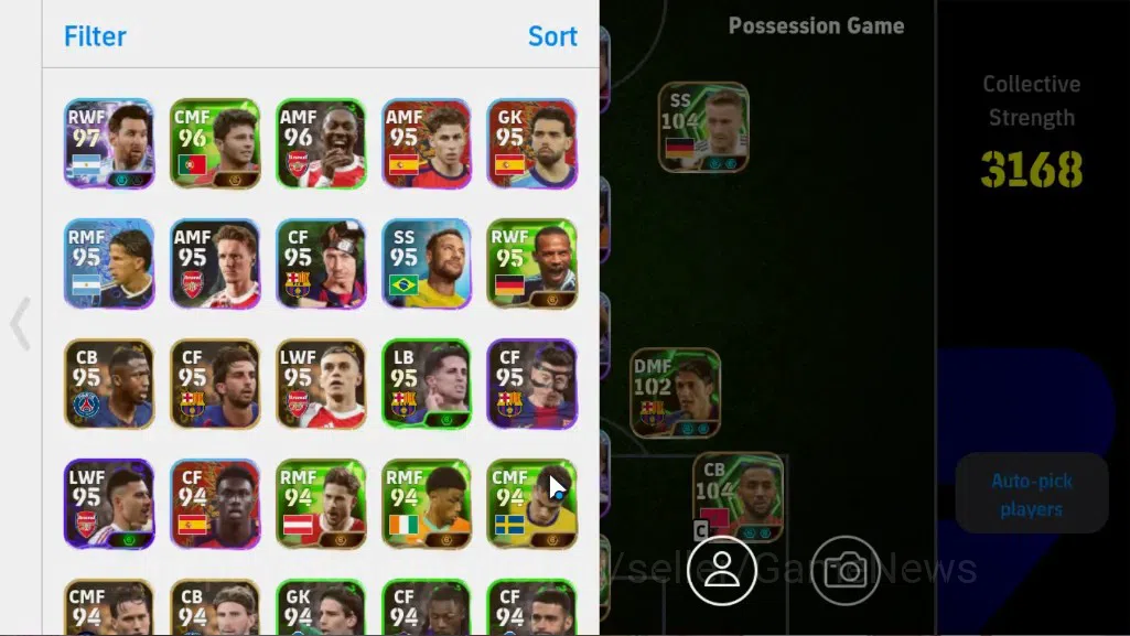 eFootball Accounts Android|Epic Johan Cruyff,Marco Reus,Edmilson,Oliv image 2