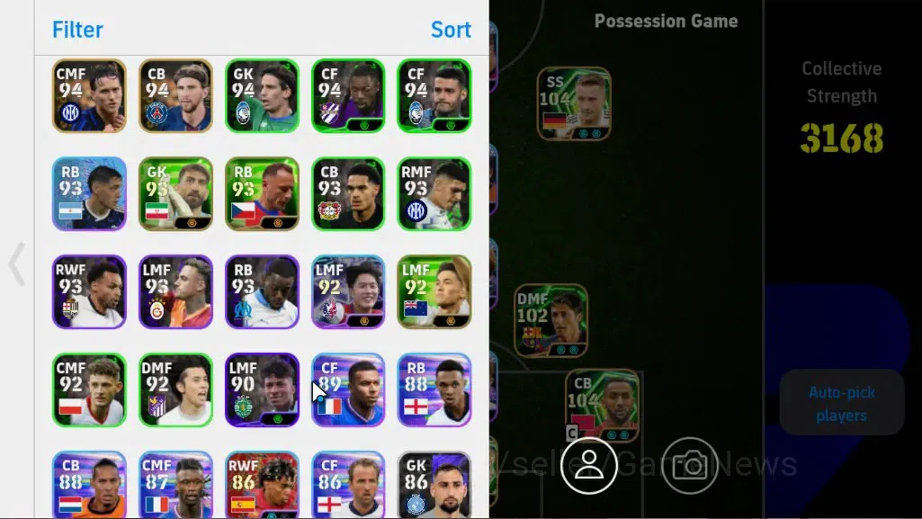 eFootball Accounts Android|Epic Johan Cruyff,Marco Reus,Edmilson,Oliv image 3