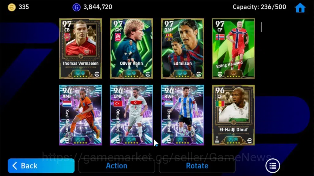 eFootball Accounts Android|Epic Johan Cruyff,Marco Reus,Edmilson,Oliv image 6
