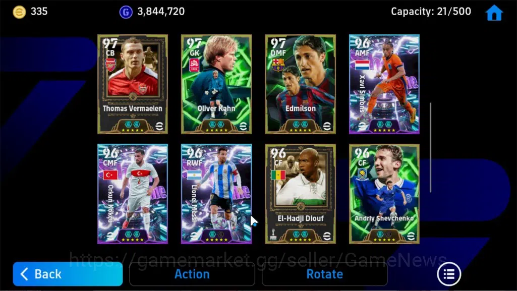 eFootball Accounts Android|Epic Johan Cruyff,Marco Reus,Edmilson,Oliv image 9