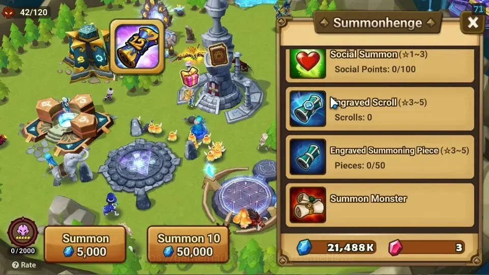 Summoners War: Sky Arena Accounts Starter ASIA|Lv 26|Ready Gacha|103 12 YSC + 160 11 YSC + 3 LAAS + 5 LS + 4 LDS + 121 MS |1 12