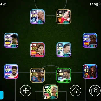 eFootball Accounts Legends & Iconic Players Mobile |PW 3156|Epic Schmeichel Raul Shevchenko Rooney,Shwt Yamal Halland