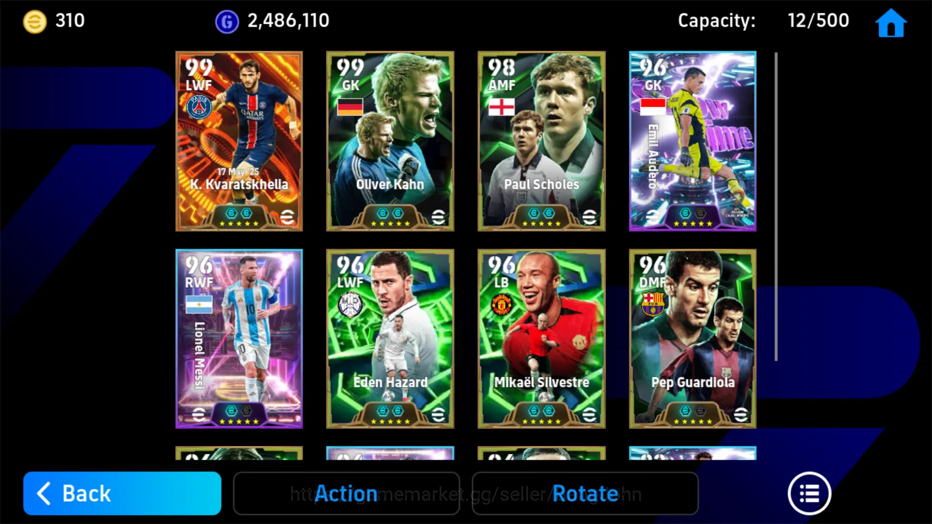 eFootball Accounts power 3147 l kvarastskhella big time l emil show t image 3