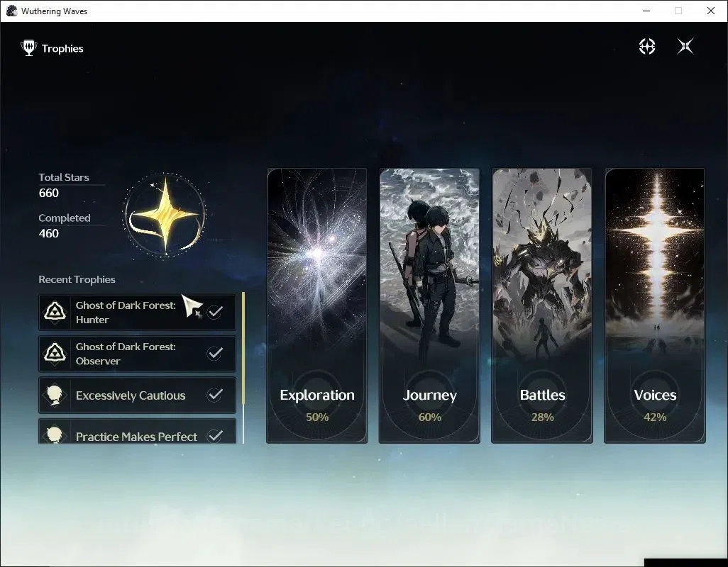 Wuthering Waves Accounts Mid-Game SEA |UL 50|Ready Gacha|64,5K Astrite+29 Radiant Tide,114 Lustrous Tide|DB Lvl 30|MC 5
