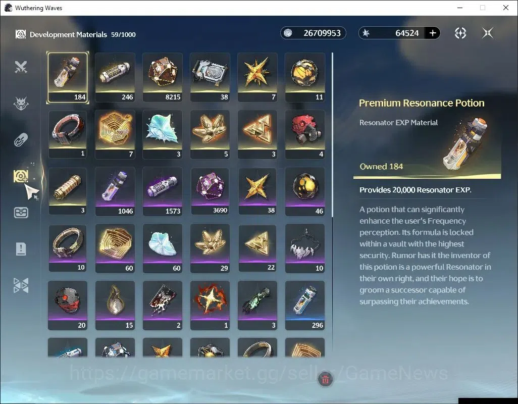 Wuthering Waves Accounts Mid-Game SEA |UL 50|Ready Gacha|64,5K Astrite+29 Radiant Tide,114 Lustrous Tide|DB Lvl 30|MC 9
