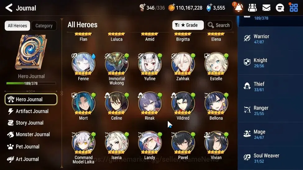 Epic Seven Accounts GLOBAL Unverif|19 ML(Salome,BArunka,LOTScales,NM L image 10