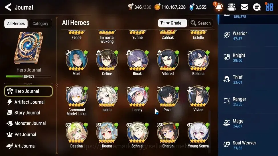 Epic Seven Accounts GLOBAL Unverif|19 ML(Salome,BArunka,LOTScales,NM L image 11