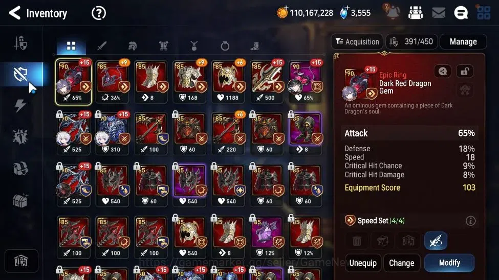 Epic Seven Accounts GLOBAL Unverif|19 ML(Salome,BArunka,LOTScales,NM L image 17