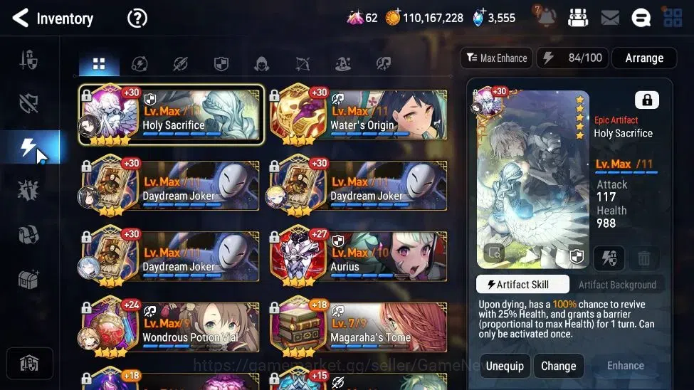 Epic Seven Accounts GLOBAL Unverif|19 ML(Salome,BArunka,LOTScales,NM L image 18