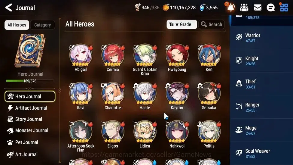 Epic Seven Accounts GLOBAL Unverif|19 ML(Salome,BArunka,LOTScales,NM L image 8