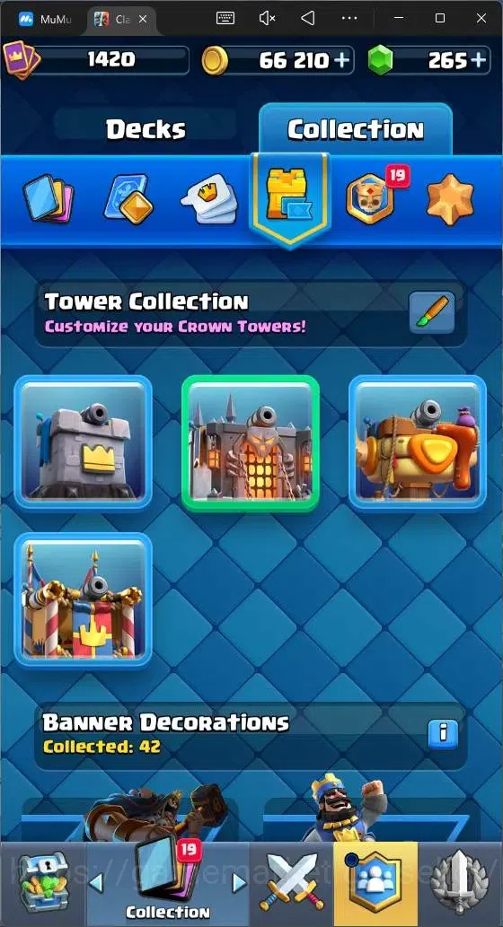 Clash Royale Accounts Mobile |CL 1420|KTL 13|Trophy 9533|121 Card|1 Max| image 17