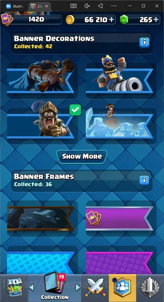 Clash Royale Accounts Mobile |CL 1420|KTL 13|Trophy 9533|121 Card|1 Max| image 18