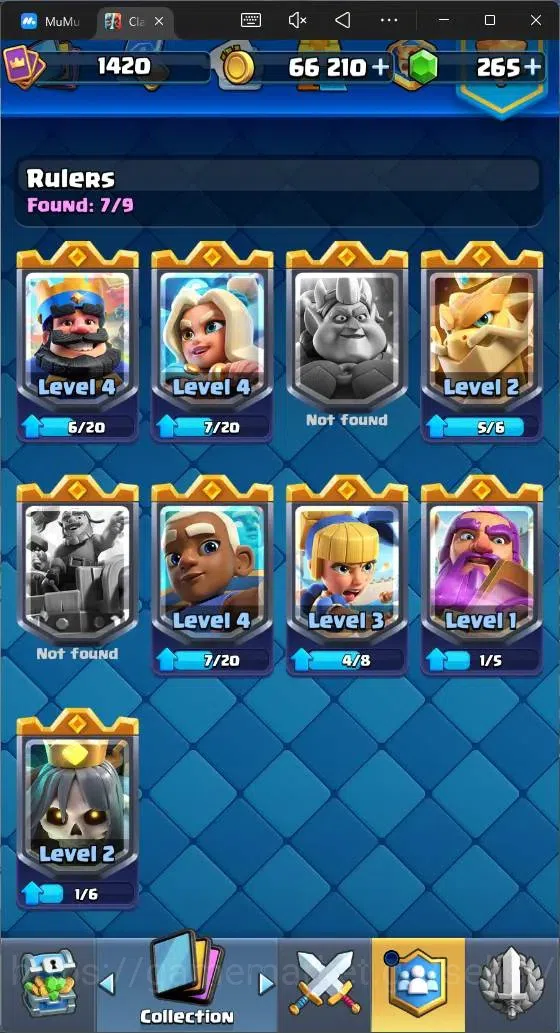 Clash Royale Accounts Mobile |CL 1420|KTL 13|Trophy 9533|121 Card|1 Max| image 20