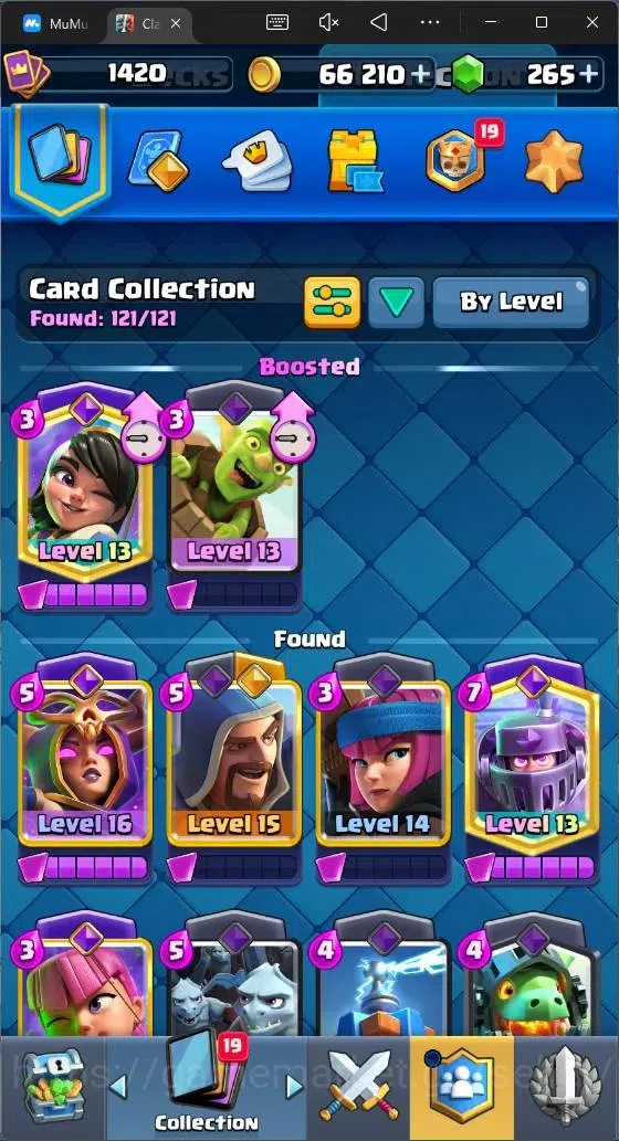 Clash Royale Accounts Mobile |CL 1420|KTL 13|Trophy 9533|121 Card|1 Max| image 8