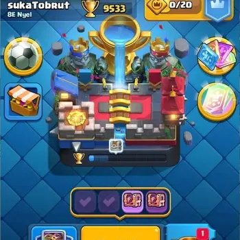 Clash Royale High-End Mobile |CL 1420|KTL 13|Trophy 9533|121 Card|1 Max| image 1