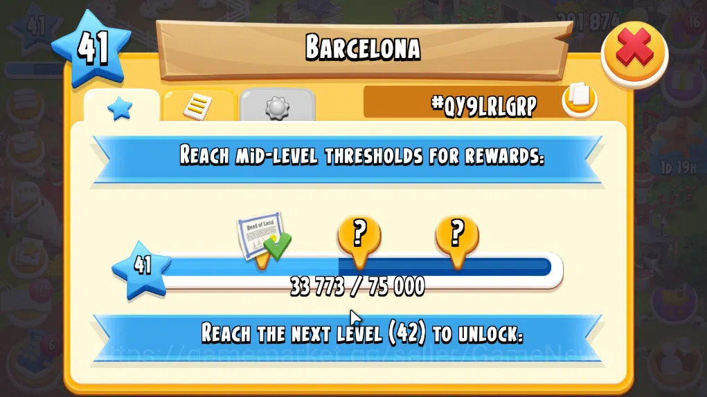 Hay Day Accounts Level 41 | Barn Storage 1050 + Silo Storage 625 | 201k Coins, 20 Diamonds |CN ON|Log Supercell ID|Take 10