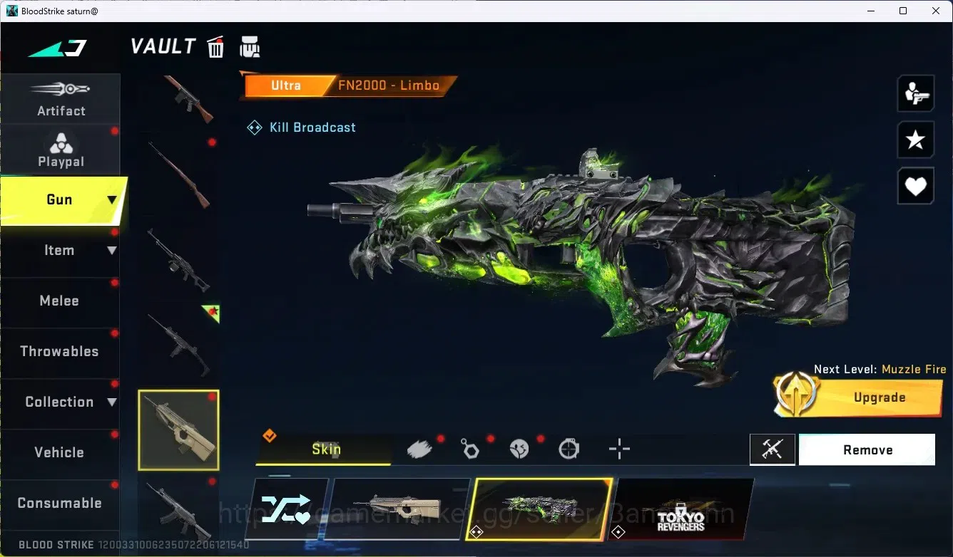 Blood Strike Accounts ASIA | 1 ETERNAL: Uzi-Star Chaser |1 Ultra Gun | 6 image 3