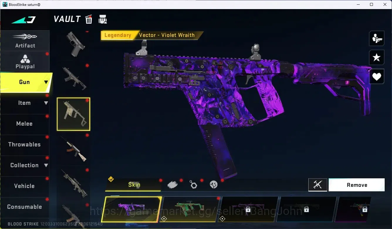 Blood Strike Accounts ASIA | 1 ETERNAL: Uzi-Star Chaser |1 Ultra Gun | 6 image 5