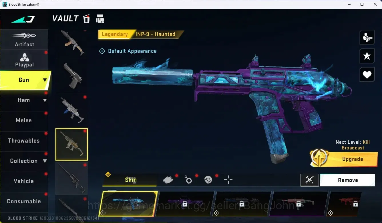 Blood Strike Accounts ASIA | 1 ETERNAL: Uzi-Star Chaser |1 Ultra Gun | 6 image 7