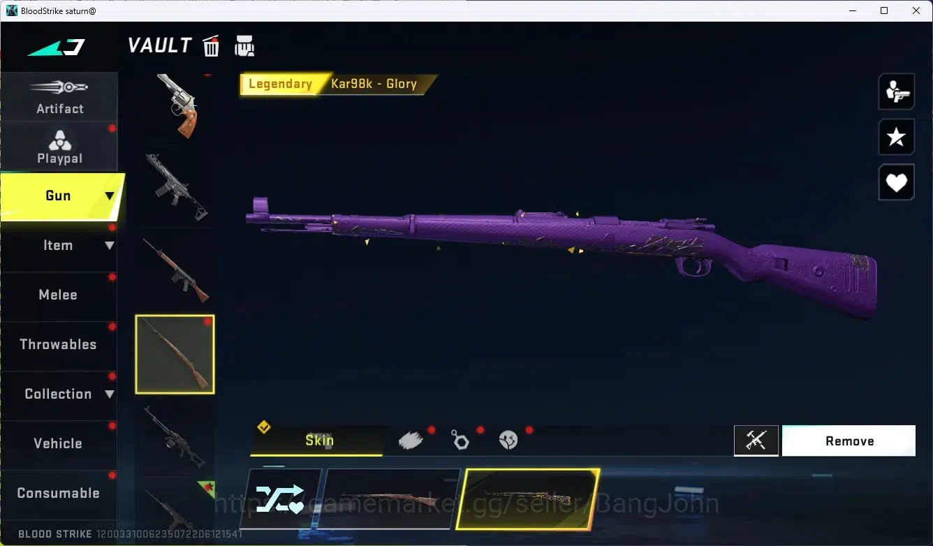 Blood Strike Accounts ASIA | 1 ETERNAL: Uzi-Star Chaser |1 Ultra Gun | 6 image 9