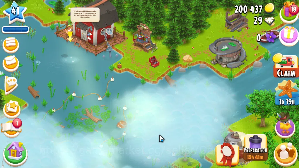 Hay Day Accounts Level 41 | Barn Storage 1050 + Silo Storage 625 | 200k Coins, 29 Diamonds |CN ON|Log Supercell ID|Take 5