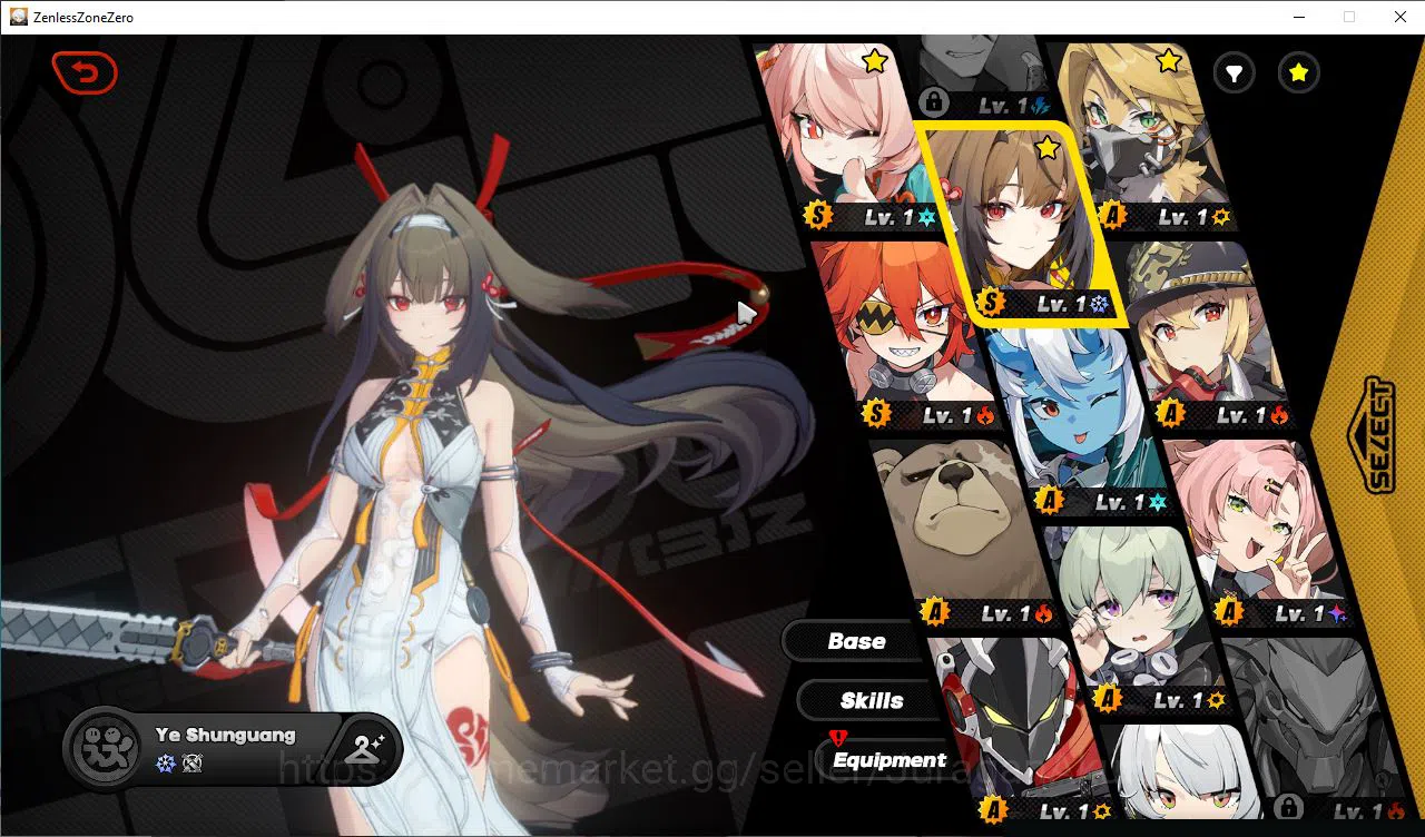 ASIA|IK 5|Starter S1 Prologue|2 Limited(Ye Shanguang,Zhao)+1 STD(Koleda)|MC Wise|Take Mail|Check SS(ZZZ2282) Zenless Zone Zero Starter ASIA|IK 5|Starter S1 Prologue|2 Limited(Ye Shangua image 1