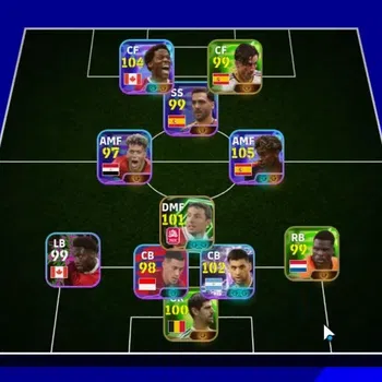 eFootball Accounts Legends & Iconic Players Android|Epic Mark van Bommel,Gerrard,Shevchenko|6ShowTime Lamine Yamal