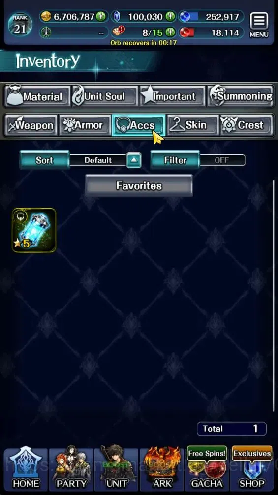 Last Cloudia Accounts GLOBAL|Rank 21|100K Crystal|Top Tier Unit [A Rolan image 14