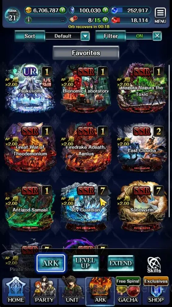 Last Cloudia Accounts GLOBAL|Rank 21|100K Crystal|Top Tier Unit [A Rolan image 3