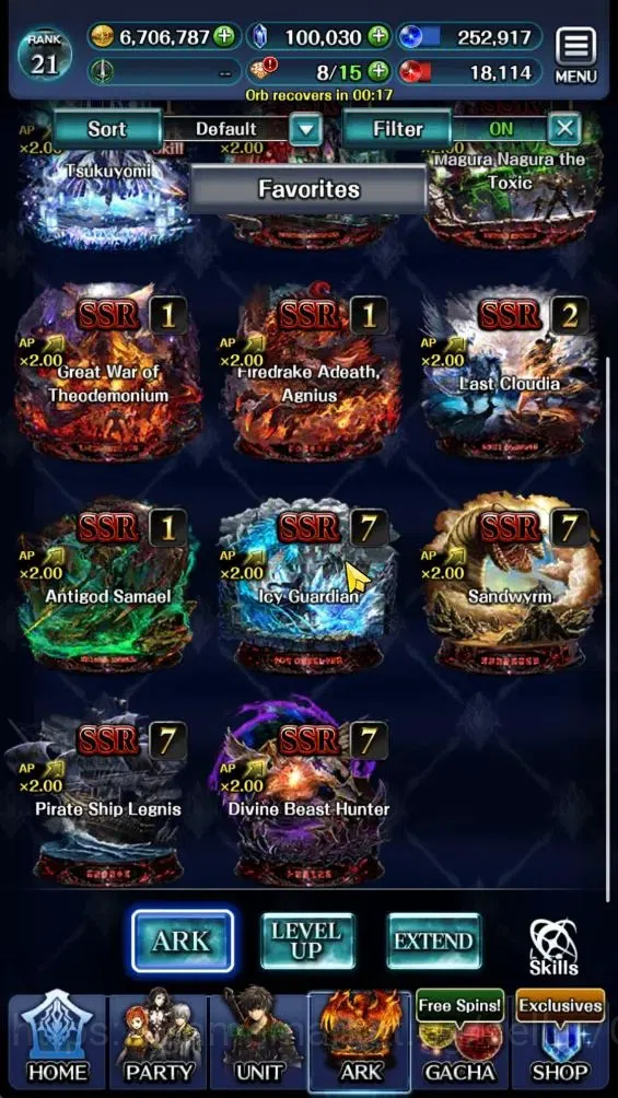 Last Cloudia Accounts GLOBAL|Rank 21|100K Crystal|Top Tier Unit [A Rolan image 4