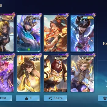 Mobile Legends: Bang Bang Accounts Others Global|Hero 102|Skin 163|Expert|CC Natalia|Dragon Tamer Kimmy|Blezing