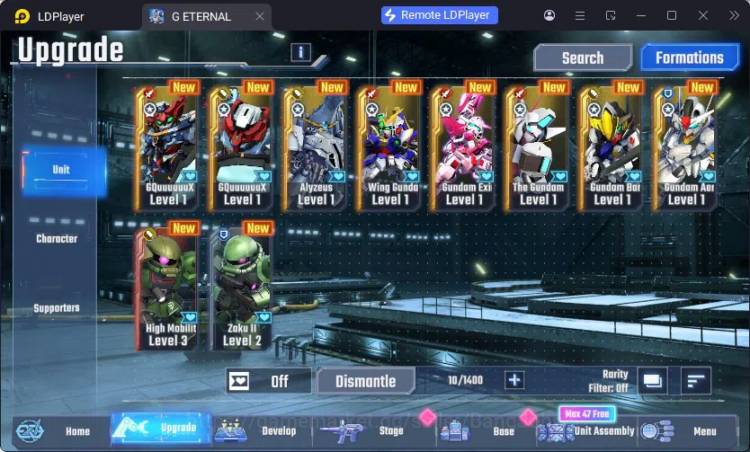SD Gundam G Generation ETERNAL Accounts Global Rank 1 | FreshStory | 100+K Diamond, Selector Banner On, 8Gundam SSR+ 2Supp 7