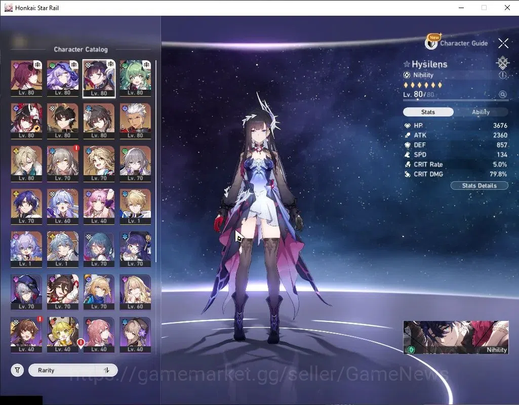 Honkai Star Rail Accounts Asia|TL 67|DoT Prem|13 Limited|[Kafka,Black Swan,H image 4