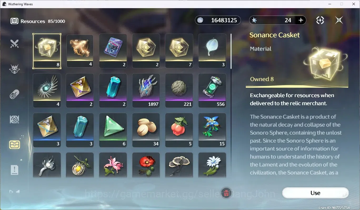 Wuthering Waves Accounts SEA|UL 52|Rank6|2 Char Limited [Lucy RC6]+Sign, Re image 13