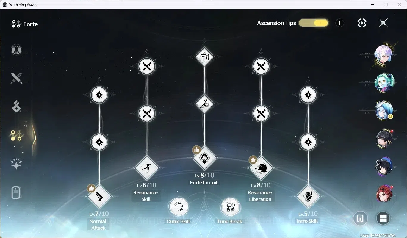 Wuthering Waves Accounts SEA|UL 52|Rank6|2 Char Limited [Lucy RC6]+Sign, Re image 4