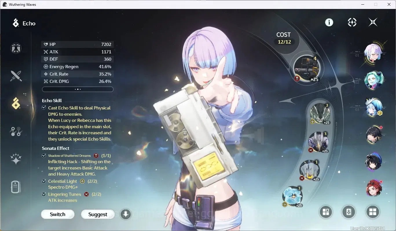 Wuthering Waves Accounts SEA|UL 52|Rank6|2 Char Limited [Lucy RC6]+Sign, Re image 5