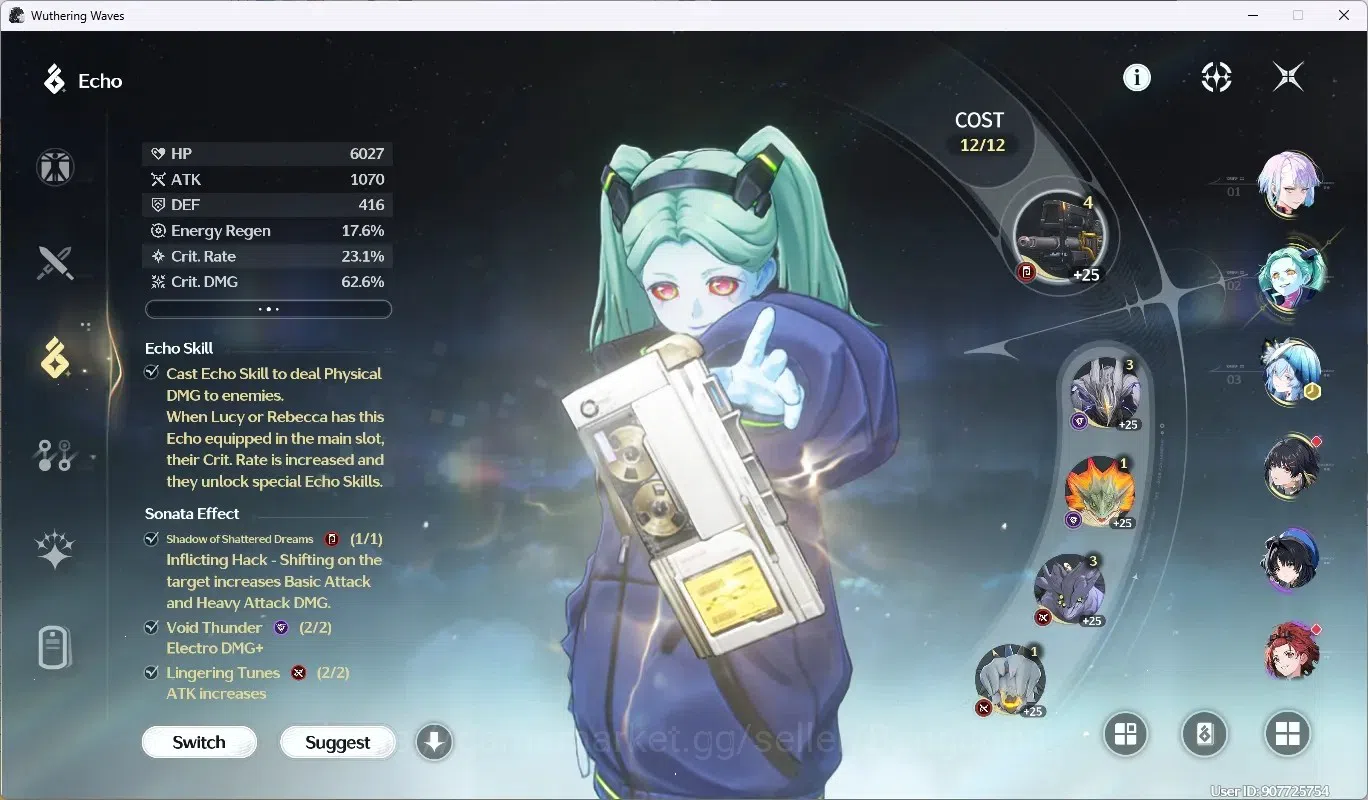 Wuthering Waves Accounts SEA|UL 52|Rank6|2 Char Limited [Lucy RC6]+Sign, Re image 8