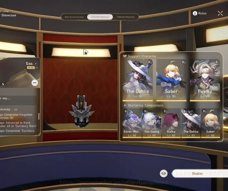 Honkai Star Rail Accounts Asia|TL 69|9 Limited|SW999,Yao Guang,Firefly,Arche image 2