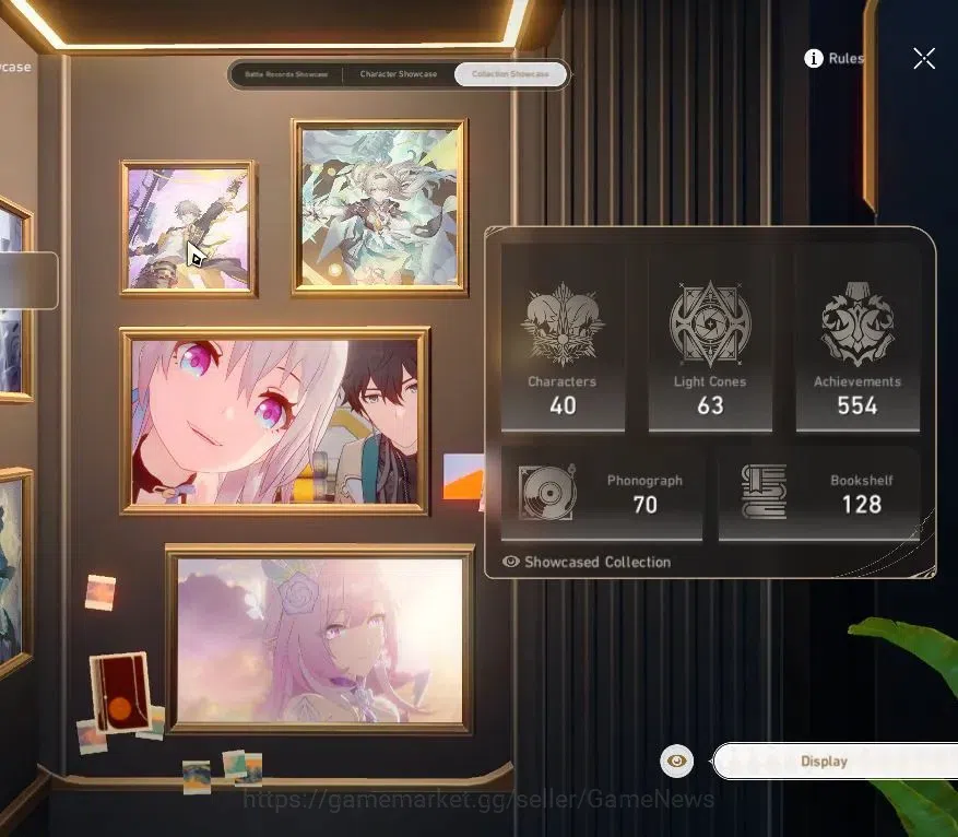 Honkai Star Rail Accounts Asia|TL 69|9 Limited|SW999,Yao Guang,Firefly,Arche image 3