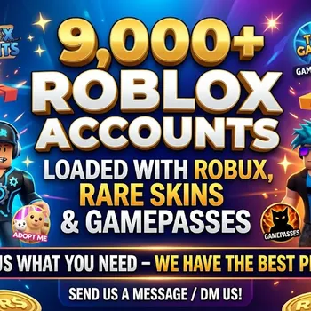 Roblox Accounts Instant Delivery: 9,000+ Roblox Accounts | Exclusive Limiteds, Mythical Items & Robux Ready – Lowest Market